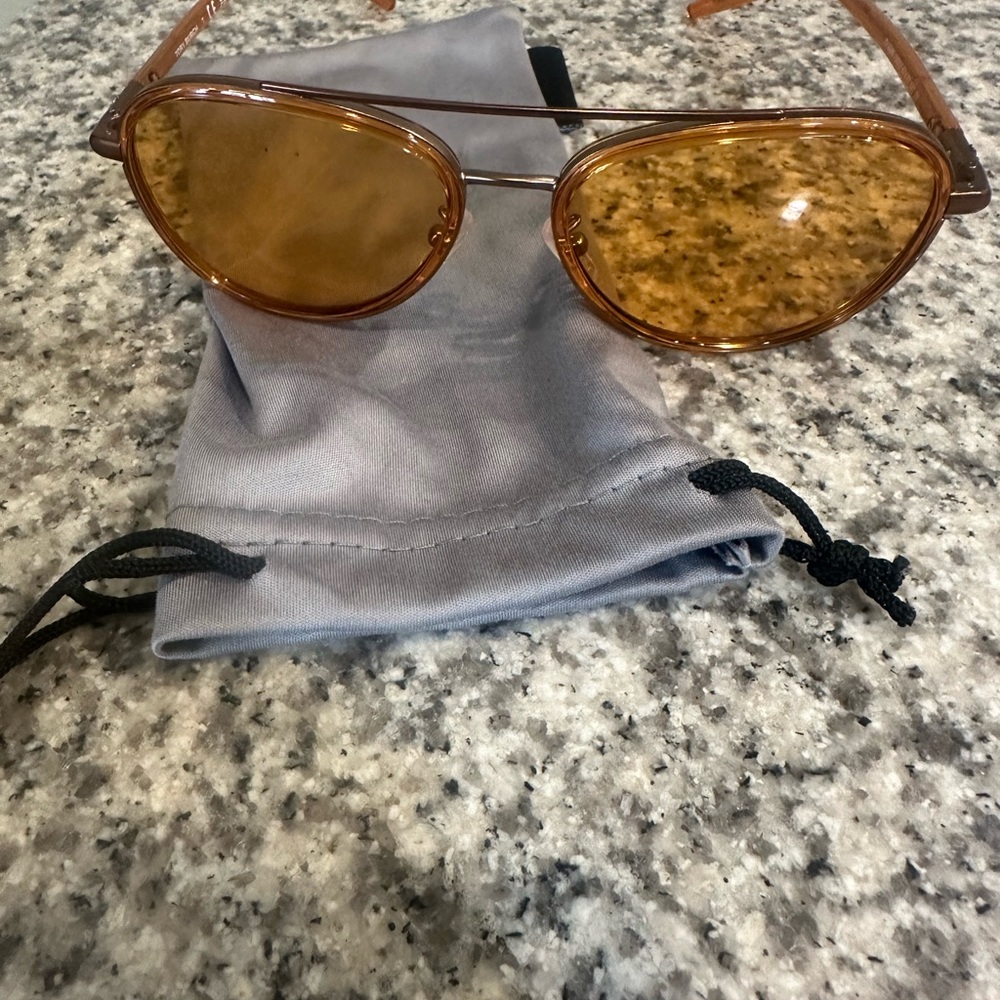 Tory Burch Orange Sunglasses